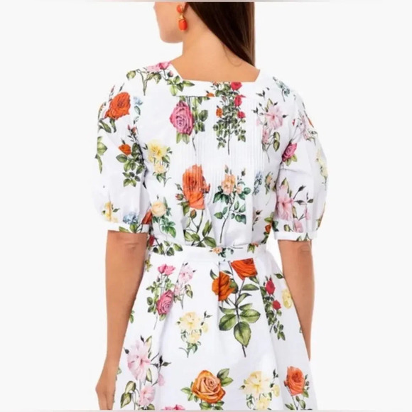 Rachel Antonoff Roses Susannah Mini Dress Size 2X - Picture 4 of 12